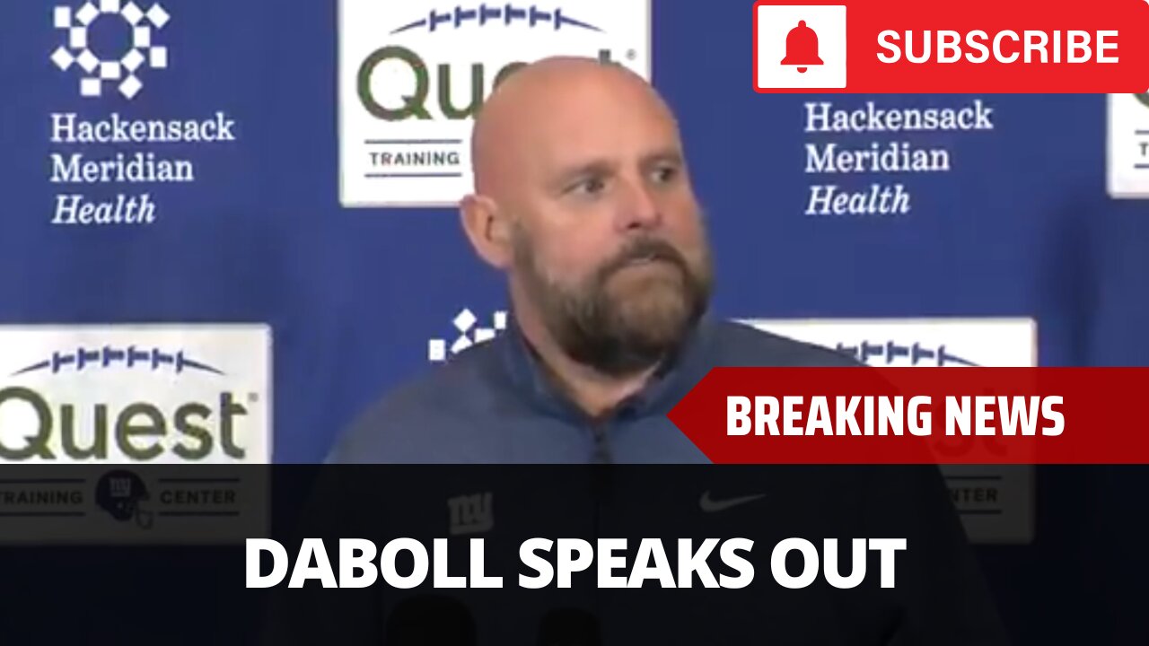 Brian Daboll Speaks Out On Remaining Giants Coach