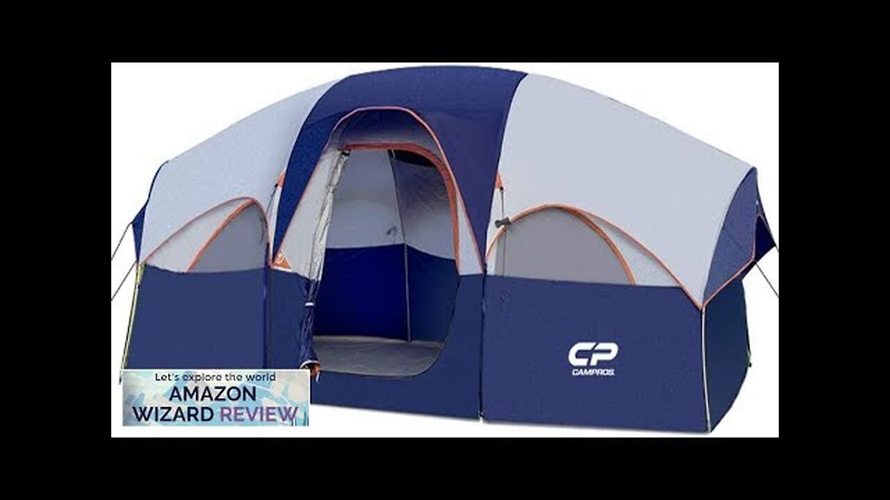 CAMPROS CP Tent 8 Person Camping Tents Weather Resistant Family Tent 5 Review