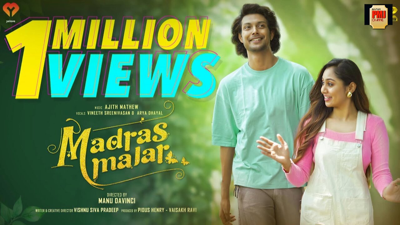 Madras Malar Tamil Musical Short Film | Vineeth Sreenivasan | Arjun | Sreethu | Ayesha | Arya Dhayal