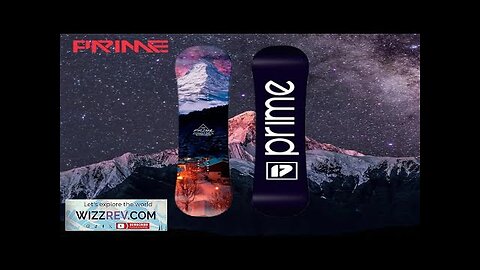 PRIME Snowboard Beginner All-around Snowboard 8 Styles 163cm Adult Men Women Winter Review