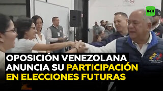 Un bloque opositor venezolano anuncia que se medirá en las próximas elecciones