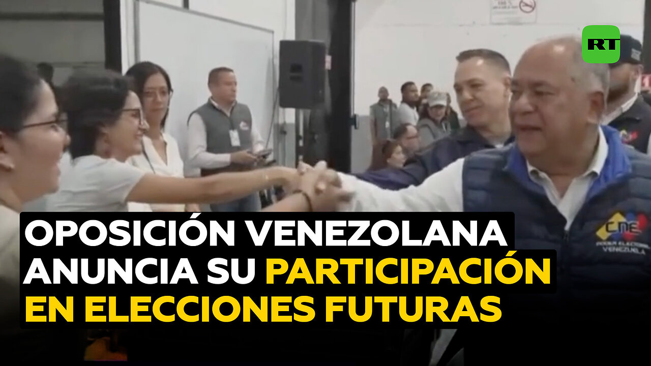 Un bloque opositor venezolano anuncia que se medirá en las próximas elecciones