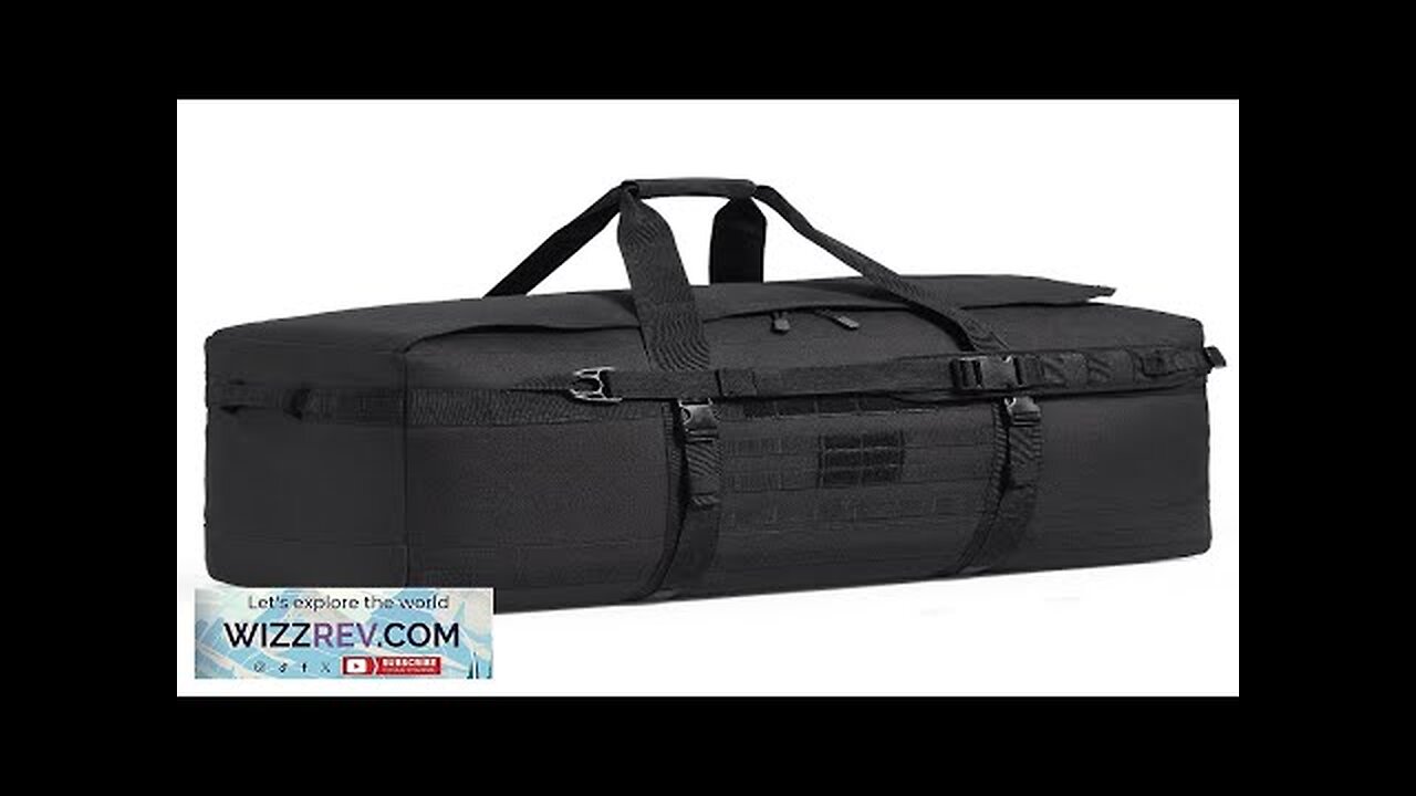 Tactical Duffle Bag 100L Gym Bag Duffle with Molle Design and Multi-mesh Review