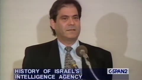 (September 1995) Former Mossad Agent Victor Ostrovsky speaks at C-SPAN about "Mossad Influence on U.S. Policy".