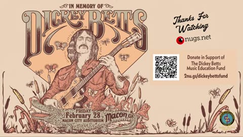 "In Memory of Dickey Betts" - Macon, Georgia 2-28-2025