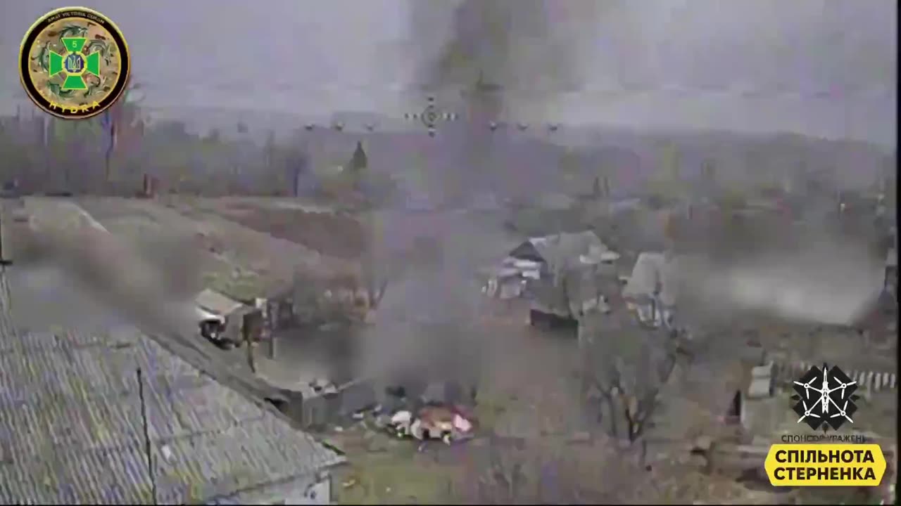 Ukrainian Drones Shut Down Russian Logistics Hub