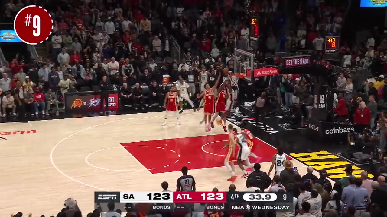 NBA's Top 10 Plays Of The Night | February 5, 2025