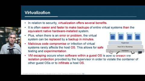 137 - Domain 4 - 43 Virtualization