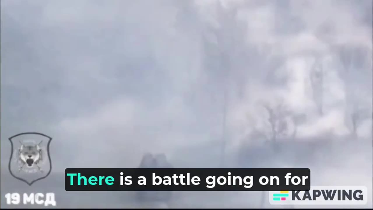 Ukrainian APC Backed Down From a Fight