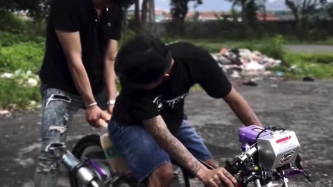 video modifikasi mio drag tirai77