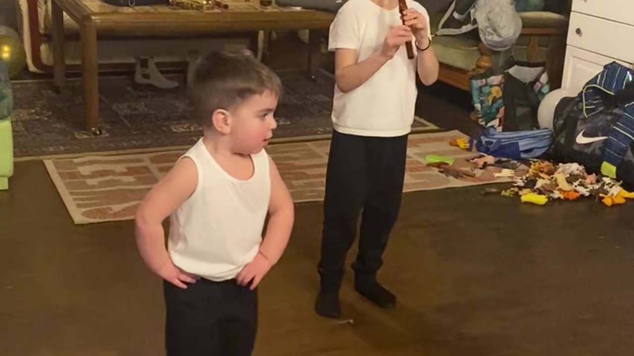 Romanian Brothers Practice Traditional Song