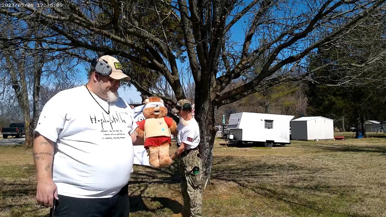 Pew Pew, Teddy Ruxpin Plays with Tannerite (short) 03.02.2025