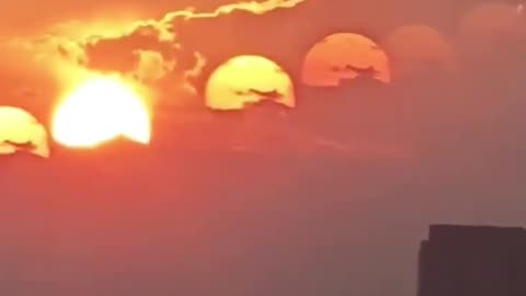 Multiple suns witnessed in Russia!