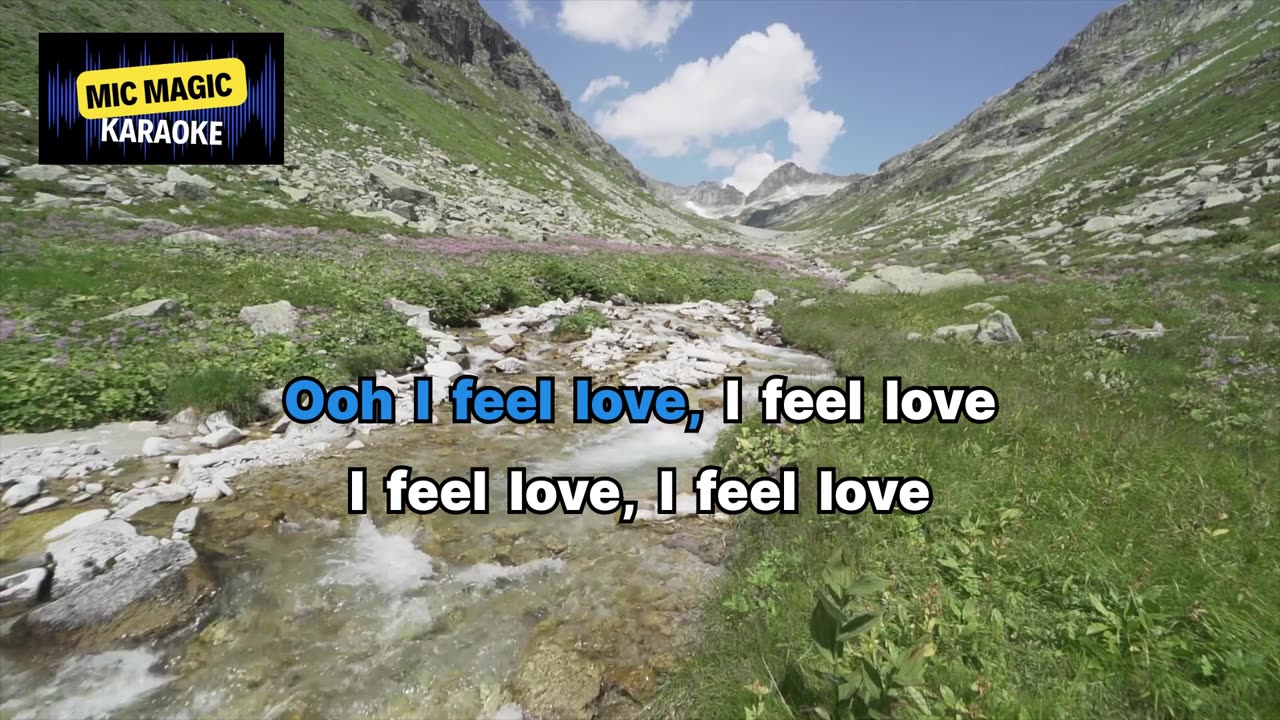 I FEEL LOVE - DONNA SUMMER - BEST HD KARAOKE