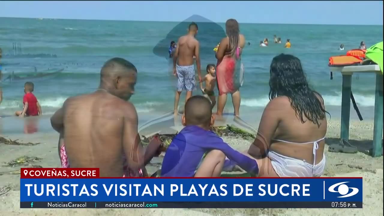 Empaque y vámonos a Sucre: así lucen las playas del Golfo de Morrosquillo en temporada vacacional