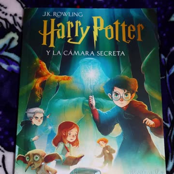 Chamber Of Secrets But In SPANISH! #harrypotter #books