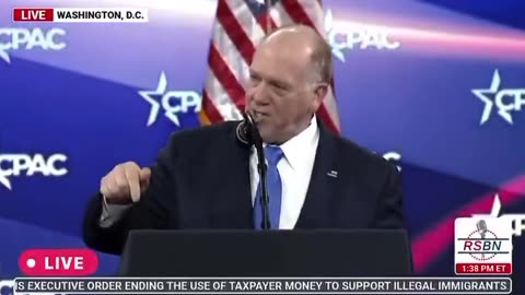 Tom Homan goes full SAVAGE in CPAC speech: "I don't give a s**t!"