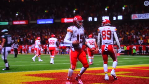 Madden: Philadelphia Eagles vs Kansas City Chiefs (Super Bowl-Touchdowns)