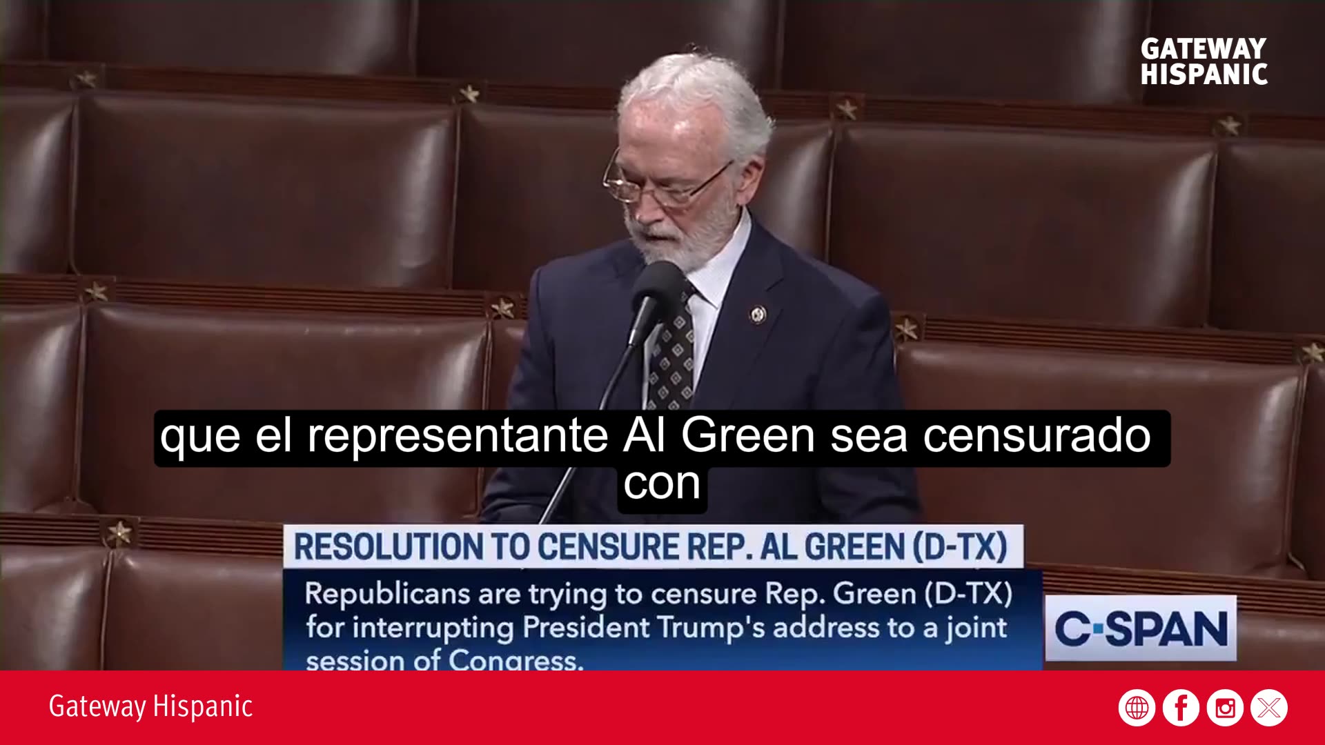 Rep. Dan Newhouse has introduced a resolution to censure Rep. Al Green