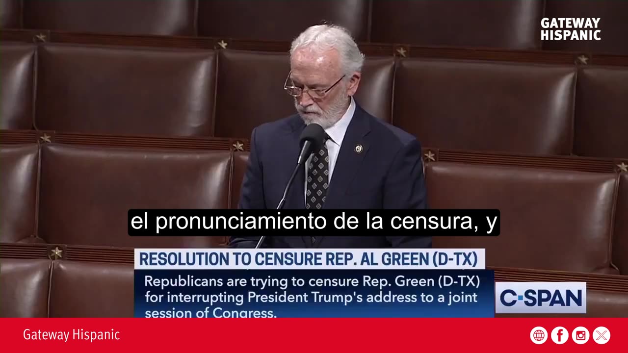 Rep. Dan Newhouse has introduced a resolution to censure Rep. Al Green