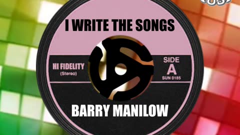 #1 SONG THIS DAY IN HISTORY! January 19th 1976 "I WRITE THE SONGS" by BARRY MANILOW