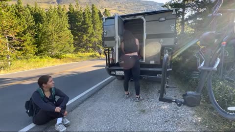 🏔️ Living the Glacier Life in a 4x4 Truck 🚙