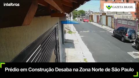 Prédio em Construção Desaba na Zona Norte de São Paulo