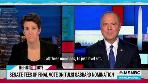 Adam Schiff smears Tulsi Gabbard as “Putin’s girl” in a desperate attempt to block her DNI nom