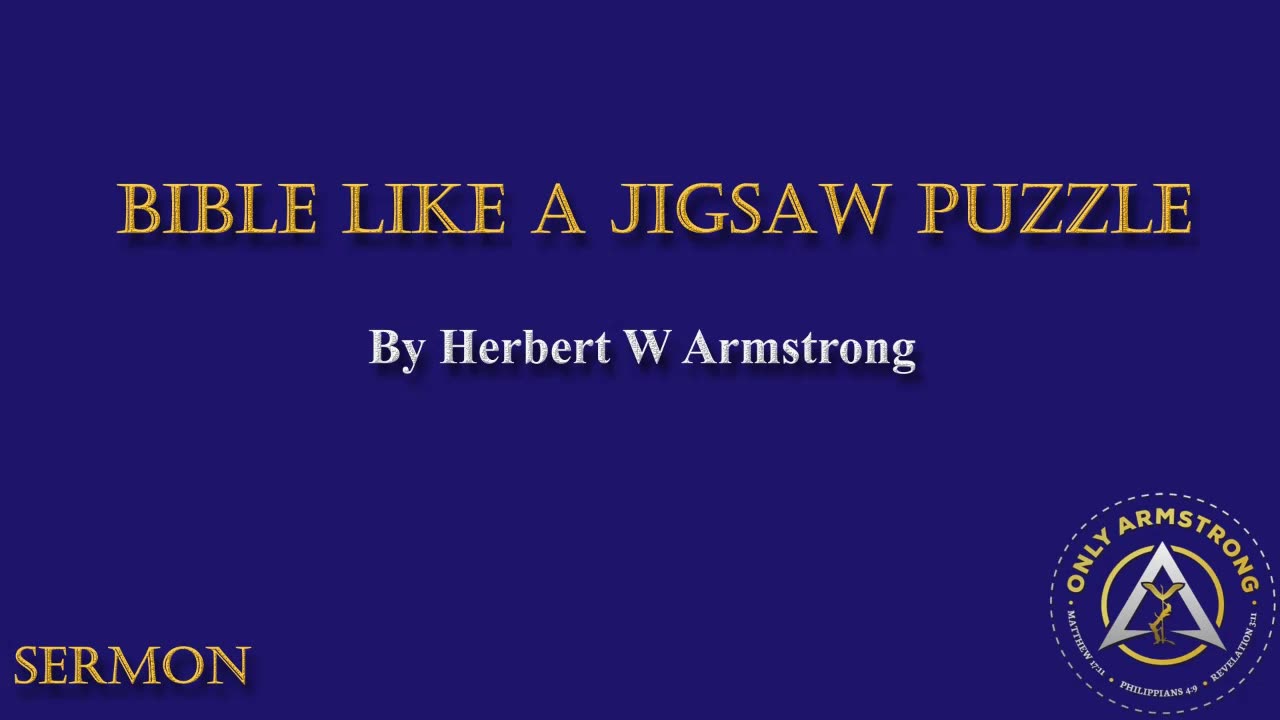 Bible Like a Jigsaw Puzzle
