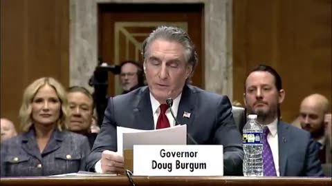 Gov. Doug Burgum's FULL opening statement to become the next Secretary of the Interior.