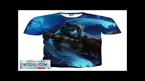 League of Legends Udyr Animal Spirit Featuring 3D Printed T-Shirt Review