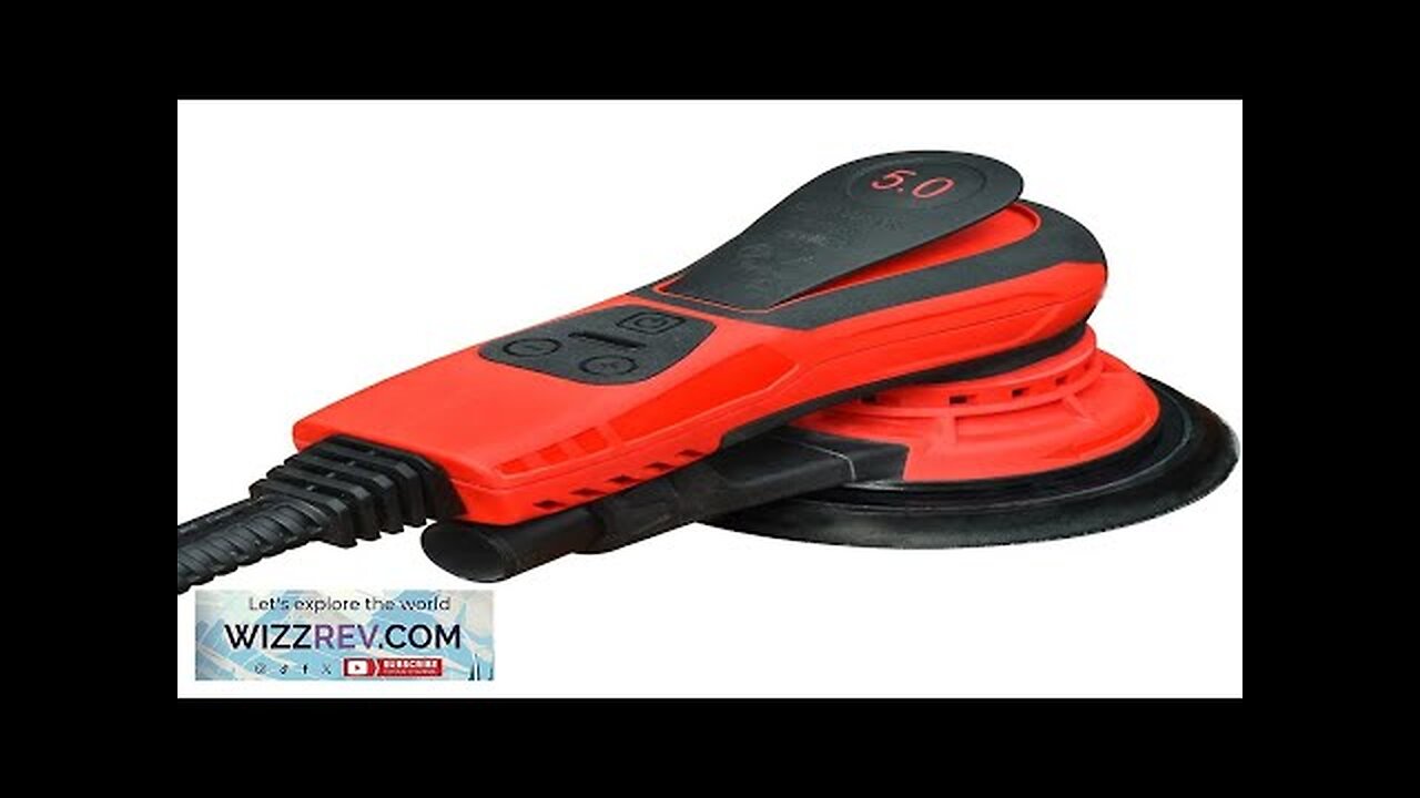 Random Orbital Mini Sander 5mm Wood Brush Floor Drywall Sander Brushless Variable Review