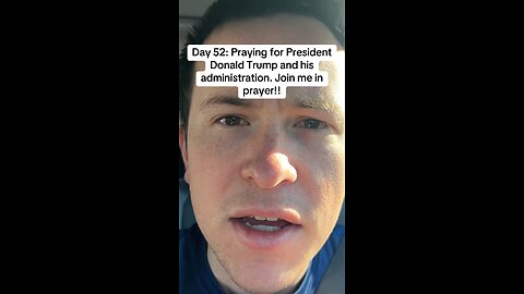 Day 52: Praying for President Donald Trump and his administration. Join me in prayer!!