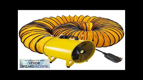 VEVOR Utility Blower Fan 16 Inches 1100W 2160 & 3178 CFM High Review