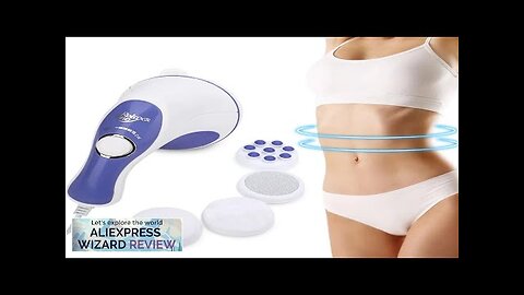 Body Electric Massager Anti Cellulite Portable Fat Slimming Health Care Massage Instrument Review