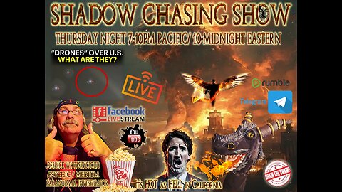 SHADOW CHASING SHOW 16-1-2025 -GLITCH IN THE MATRIX WHAT???