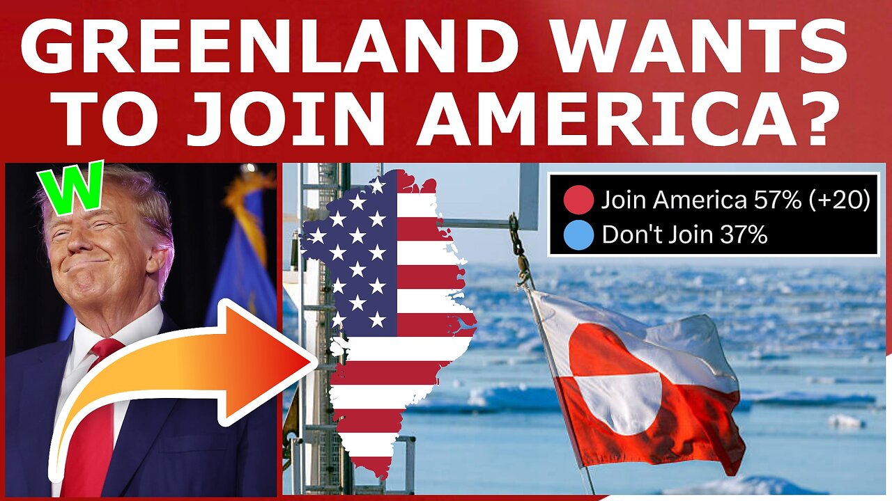 NEW POLLS Show Greenland WANTS to Join the US!