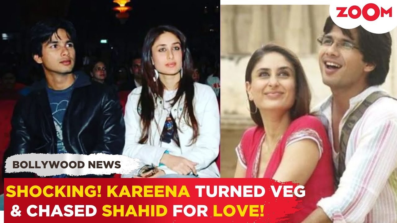 When Kareena Kapoor REVEALED she made the FIRST move on Shahid & turned Vegetarian for Him!