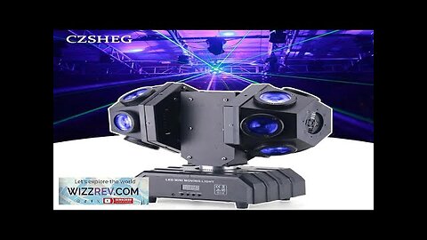 Disco Christmas Party Free Shipping Arms Moving Head Spotlight DJ Laser Beam Review