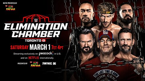 Men's Elimination Chamber Match 2025 Highlights