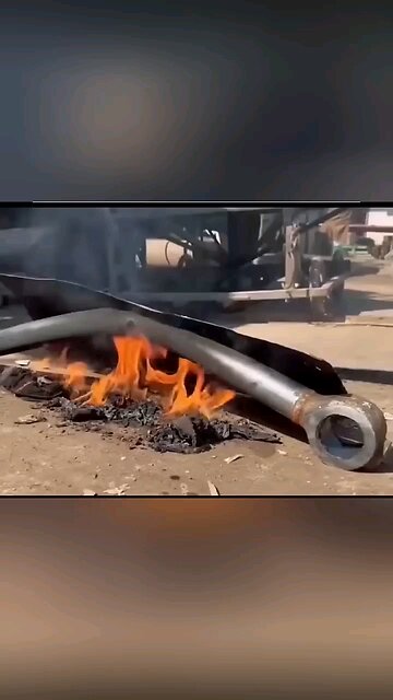 How to Fix a Bent Piston Rod Watch This Expert at Work #PistonRod #MechanicalSkills #EngineRepair #