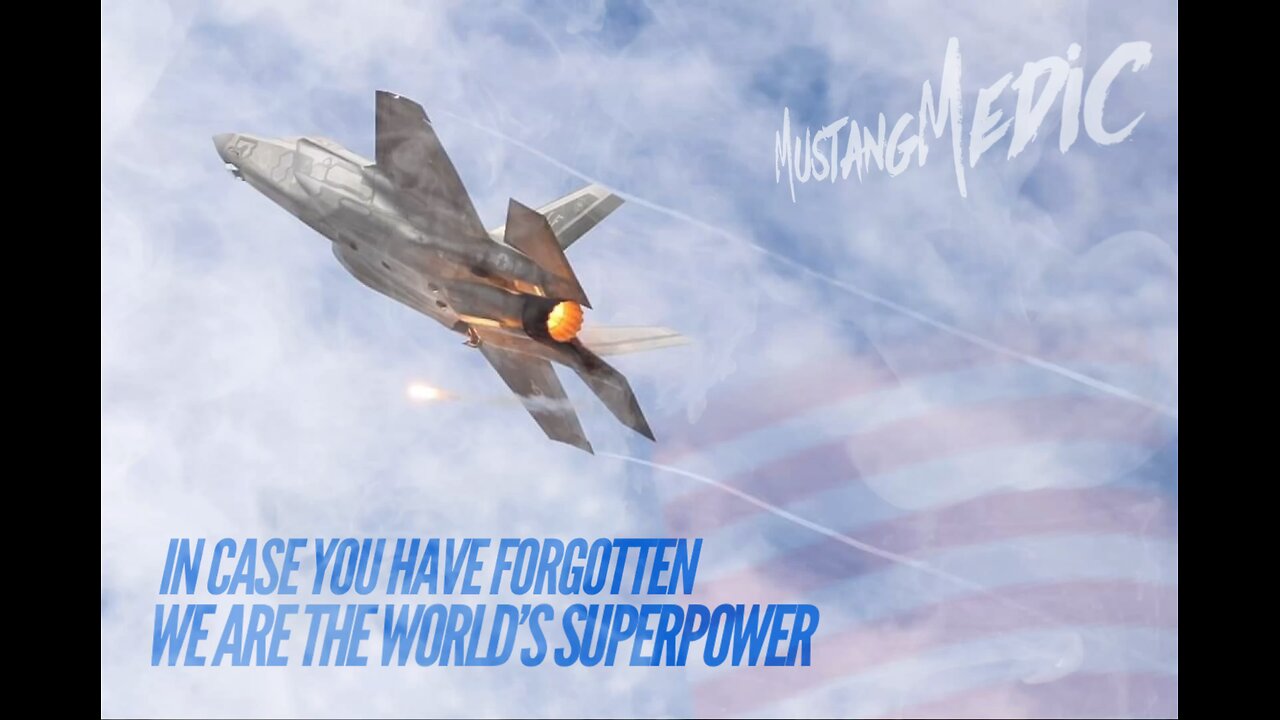 We're the World’s Superpower, and we're not ashamed to flex it!