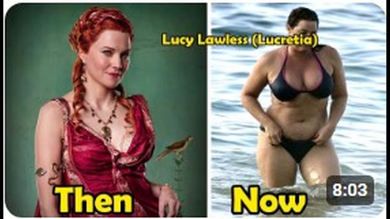 Spartacus (2010–2013) ★ Cast Then and Now 2025 // Lucy Lawless