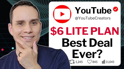 Cheaper YouTube Premium Lite for $6 Per Month