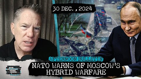 NATO's Stark Warning Over Moscow's Hybrid Warfare & Hopes For Democracy Dashed In Syria