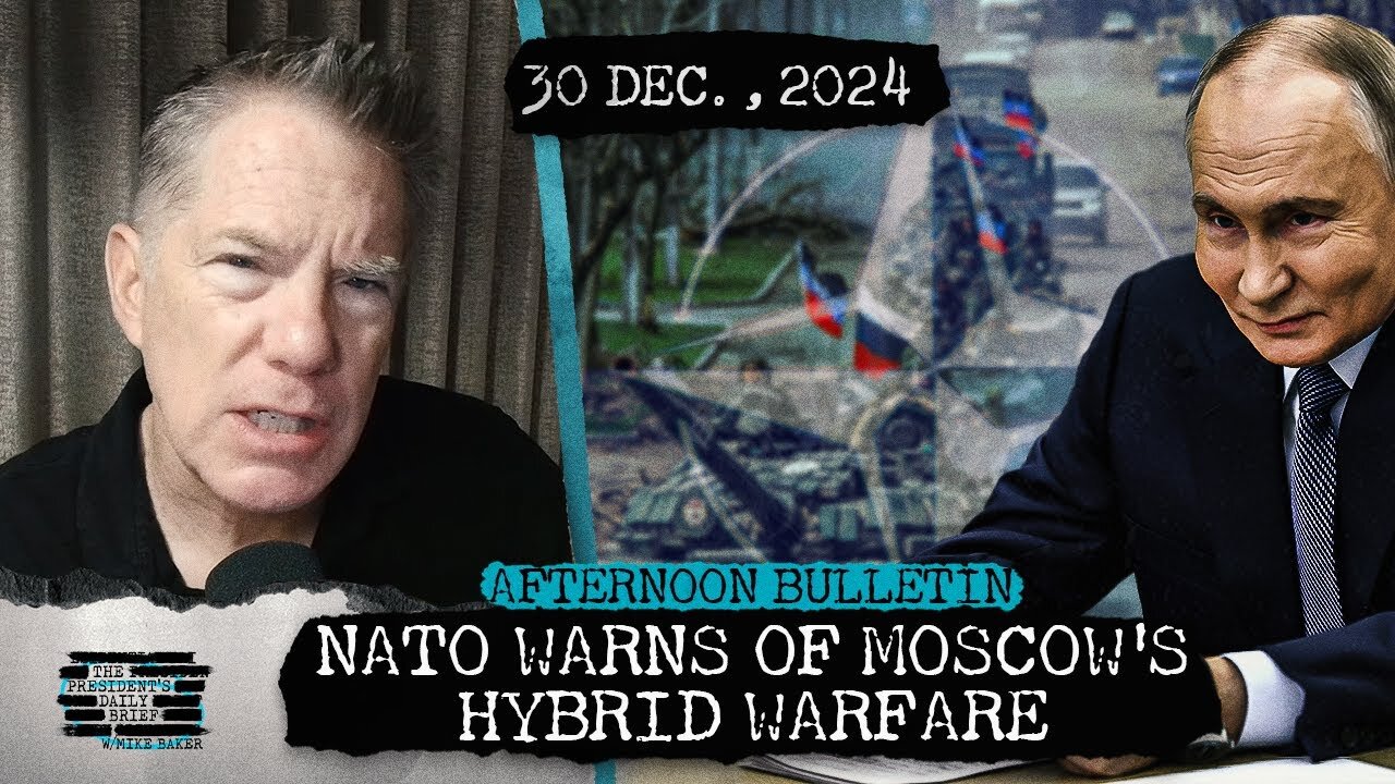 NATO's Stark Warning Over Moscow's Hybrid Warfare & Hopes For Democracy Dashed In Syria