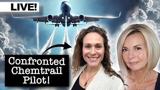 Woman Confronts Chemtrail Pilot!