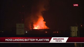 The Dem Failure Just Won't Stop: Huge Fire Erupts At CA Lithium Battery Facility…Evacuations Ordered