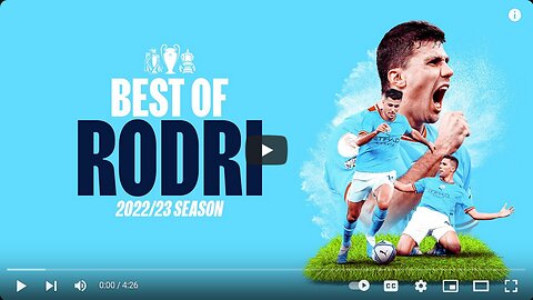 BEST OF RODRI 2022_23 _ THAT Champions League winning goal and more