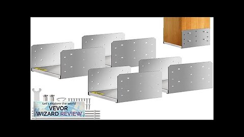 VEVOR Standoff Post Base 8 x 8"(Inner Size:7.8 x 7.48") 4 PCS Review